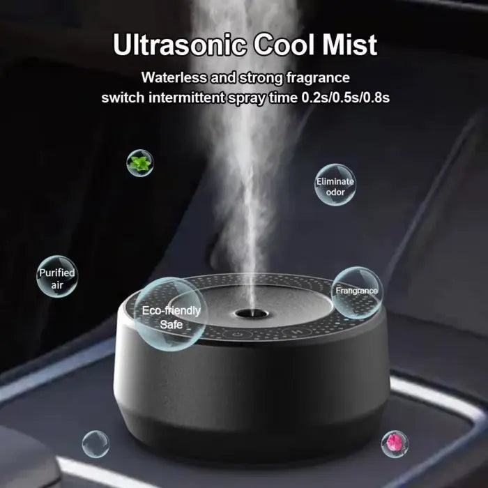 Airnest™ Journey — Smart Sensor Ultrasonic Car Aroma Diffuser